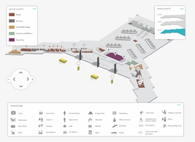 Queen Alia International Airport Map, HD Png Download, Free Download