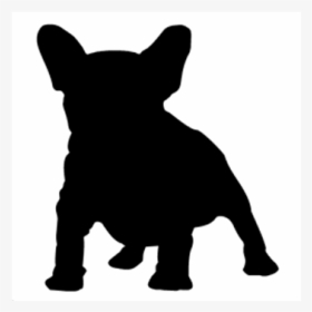 French Bulldog Puppy Dog Breed Little Lion Dog - French Bulldog Silhouette Graph, HD Png Download, Free Download