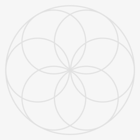 Geometric Png Tumblr - Sacred Geometry White Png, Transparent Png, Free Download