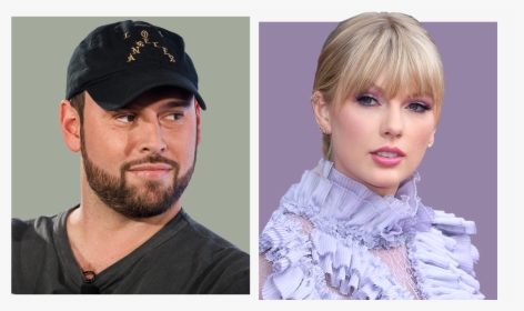Photo Illustratio Of Scooter Braun Looking At Taylor - Taylor Swift Scooter Braun, HD Png Download, Free Download