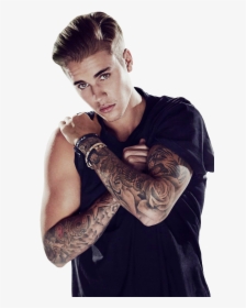Justin Bieber, Justin, And Bieber Image - Justin Bieber Tattoo Arm, HD Png Download, Free Download