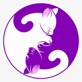 Yin Yang Symbol Cat, HD Png Download, Free Download