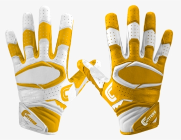 S451 Rev Pro - Rev 2.0 Cutters Football Gloves White, HD Png Download, Free Download