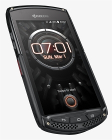 Transparent Flip Phone Png - Kyocera Smartphone Rugged, Png Download, Free Download