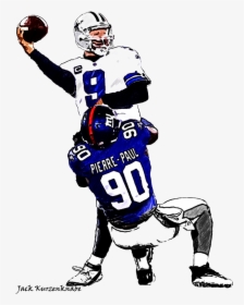 Dallas Cowboys Free Best On Transparent Png - Dallas Cowboys Vs New York Giants Art, Png Download, Free Download