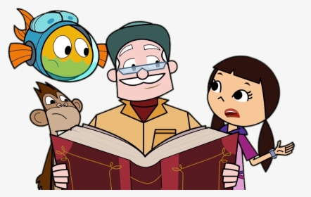 Fishtronaut Character Dr - Cartoon, HD Png Download, Free Download