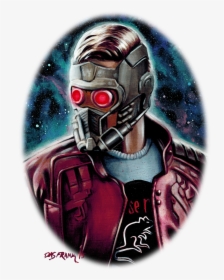 Image Of Burt Macklin, Starlord T-shirt - Illustration, HD Png Download, Free Download