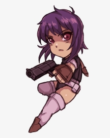 Fanart Of The Day, - Ghost In The Shell Chibi, HD Png Download, Free Download