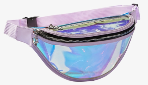 Holographic Adjustable Unbound Pink Fanny Pack - Shoulder Bag, HD Png Download, Free Download