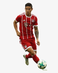 James Rodriguez Render , Png Download - James Bayern Munich Png, Transparent Png, Free Download