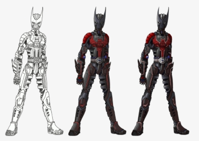 Armored Batman Beyond Suit By Angelic - Batman Beyond Suit Details, HD Png Download, Free Download