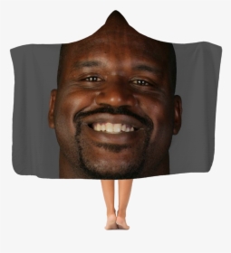 Shaquille O"neal Classic Adult Hooded Blanket"  Class= - Blanket, HD Png Download, Free Download