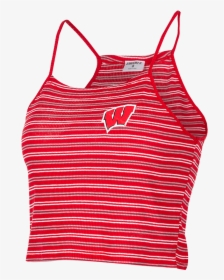 Cover Image For Zoozatz Women"s Crop Striped Motion - Active Tank, HD Png Download, Free Download