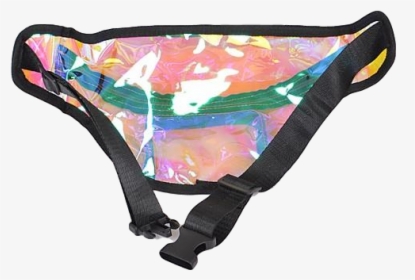 Clear Holographic Transparent Fanny Pack - Clear Iridescent Custom Fanny Pack, HD Png Download, Free Download