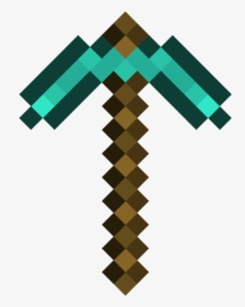 Minecraft Pickaxe Transparent Background, HD Png Download, Free Download