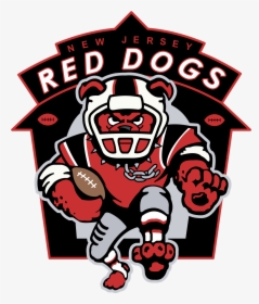 New Jersey Red Dogs Logo Png Transparent - New Jersey American Football Team, Png Download, Free Download
