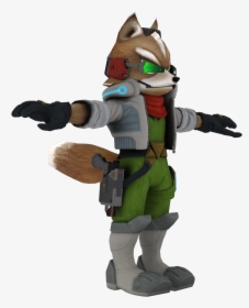 Star Fox Zero Falco - Star Fox Fox Mccloud Model, HD Png Download, Free Download