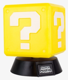 Super Mario Question Block Light Paladone, HD Png Download, Free Download