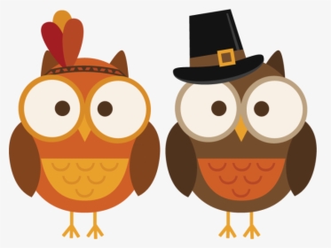 Owl Cliparts Png Thanksgiving - Thanksgiving Clipart, Transparent Png, Free Download