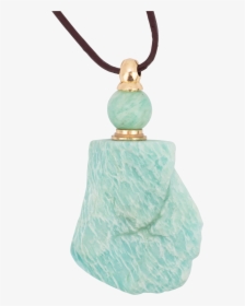 *zengo Amazontie Natural Stone Vial Necklace - Locket, HD Png Download, Free Download