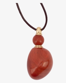*zengo Red Jasper Natural Stone Vial Necklace - Red Jasper Jewellery, HD Png Download, Free Download