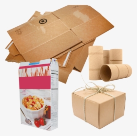 Image Of Different Cardboard Types - Cardboard Image For Recycling, HD Png Download, Free Download