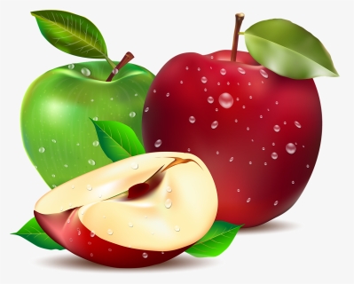 Apple, Green Apple, Red Apple, Fresh Apple, Fresh - Red Apple Green Apple, HD Png Download, Free Download