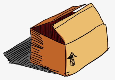 Parcel Clipart Volunteer - Cardboard Box House Clipart, HD Png Download, Free Download
