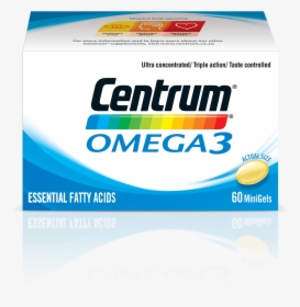 Centrum Omega 3 Fatty Acid Supplement, HD Png Download, Free Download