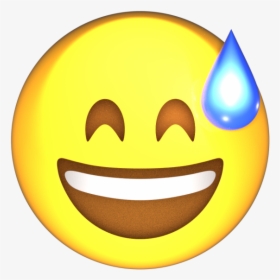 Open Mouth Smiling Emoji, HD Png Download, Free Download