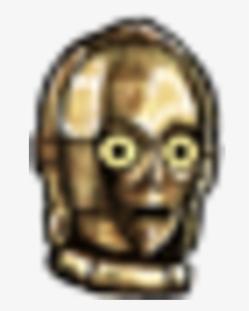 C-3po Face Head - C3po Hi 4chan, HD Png Download, Free Download