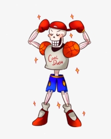 Undertale Transparent Cool Dude Papyrus - Undertale Papyrus Cool Dude Outfit, HD Png Download, Free Download