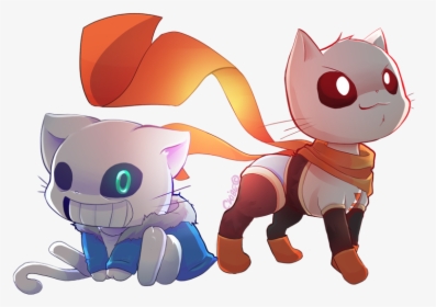 Undertale Characters As Cats, HD Png Download, Free Download