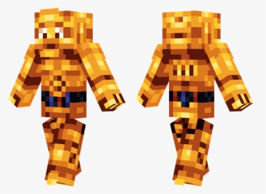 Minecraft Star Wars C3po Skin, HD Png Download, Free Download