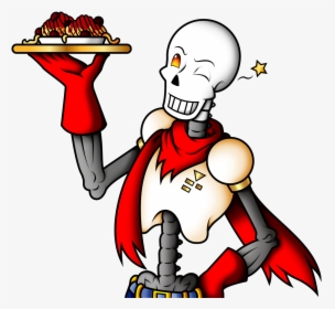 Papyrus By Tsukinokatana mi Versión De Papyrus De Undertale, - Cartoon, HD Png Download, Free Download