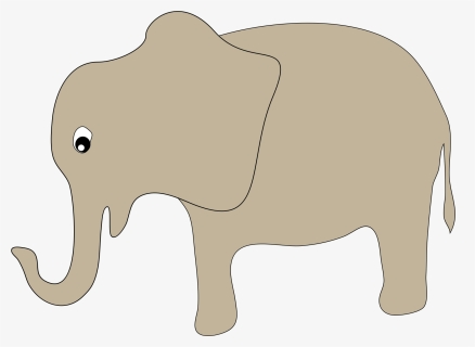 Transparent Elephant Head Png - Indian Elephant, Png Download, Free Download