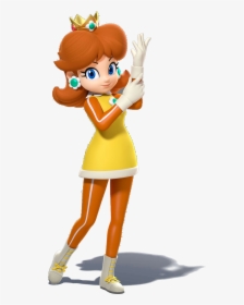 Transparent Princess Daisy Png - Mario And Sonic At The Olympic Winter Games Daisy, Png Download, Free Download