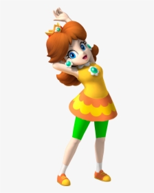 Princess Daisy Png - Princess Daisy Sports Outfit, Transparent Png, Free Download