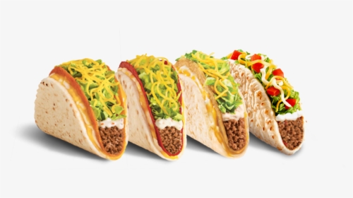 Taco Bell Soft Crunchy Taco, HD Png Download, Free Download