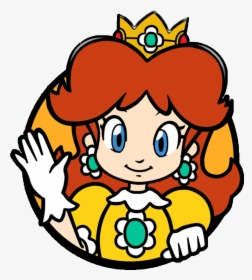 Princess Daisy ♥ - Super Mario Daisy Icon, HD Png Download, Free Download