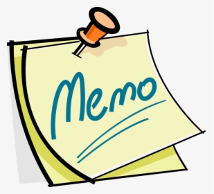 Vector Illustration Of Push Pin Thumb Tack Holds Memo - Memo Clipart, HD Png Download, Free Download