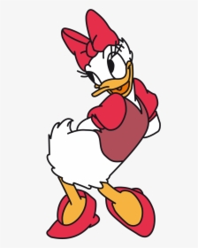 Download Daisy Duck - Daisy Duck In Red, HD Png Download, Free Download