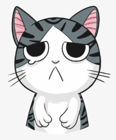 Cat Clipart Tshirt Dog - Sad Cat Clip Art Png, Transparent Png, Free Download