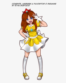 Anime Princess Daisy , Png Download - Princess Daisy Animd, Transparent Png, Free Download