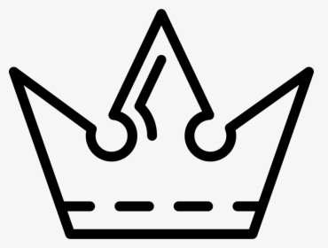 Royal Crown Outline Design - Kings Crown White Png, Transparent Png, Free Download