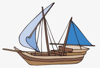 Boat Clip Art Cartoon Material Transprent Png - Cartoon Boat Ship Png Transparent, Png Download, Free Download