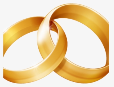 Wedding Ring Clipart Linked Wedding Rings Clipart Free - Two Wedding Rings Transparent, HD Png Download, Free Download