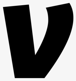 Venmo Logo Black And White , Png Download - White Venmo Logo Png, Transparent Png, Free Download