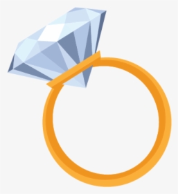 Ring Diamond Icon Png Image High Quality Clipart - Wedding Ring Clipart Transparent, Png Download, Free Download