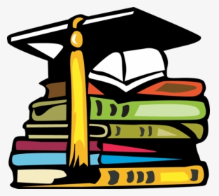 Books And Pencil Clipart Png, Transparent Png - kindpng